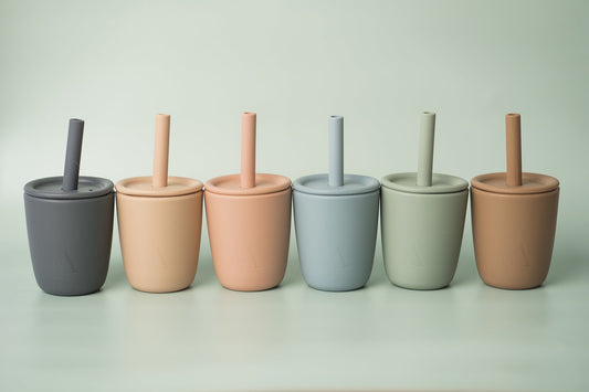 Silicone Smoothie Cup & Straw - ashandco.nz